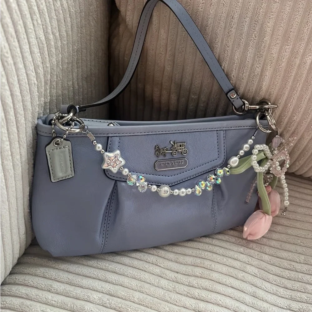 Coach Lavender Shoulder Bag - Picture 6 of 10